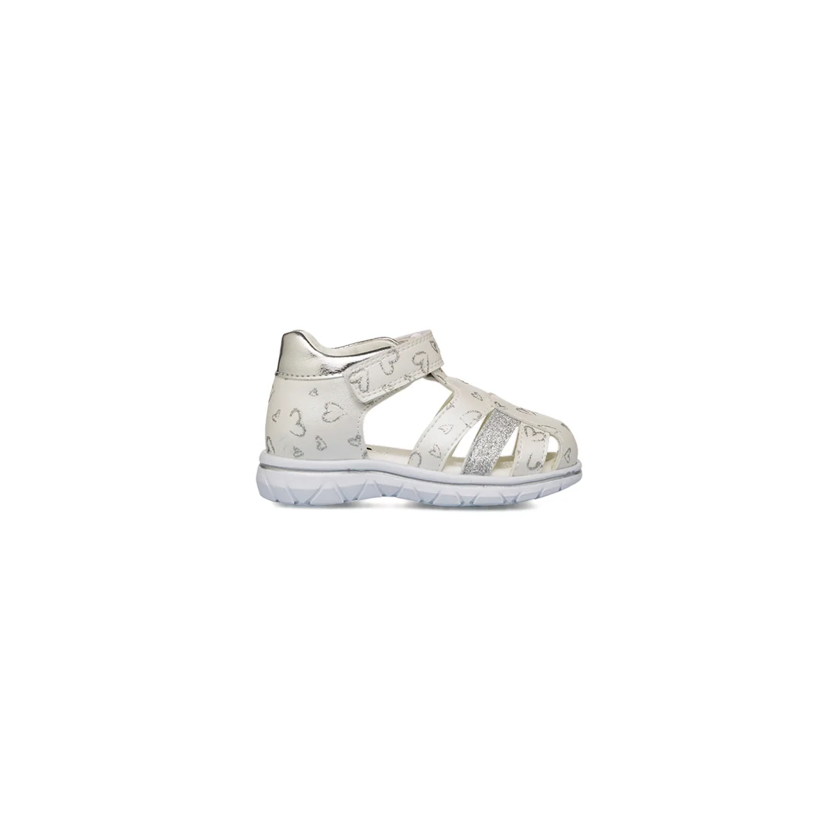 Sandali Primi Passi Bianchi chiusi da Bambina Le scarpe di Alice