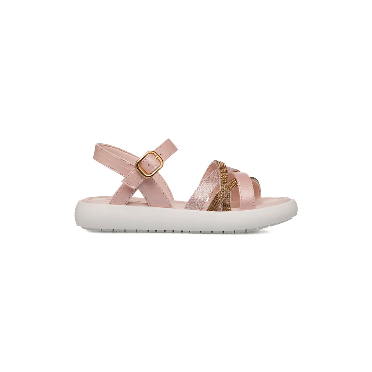 Sandali rosa da Bambina e Ragazza con cinturino e dettagli glitter Swish Jeans