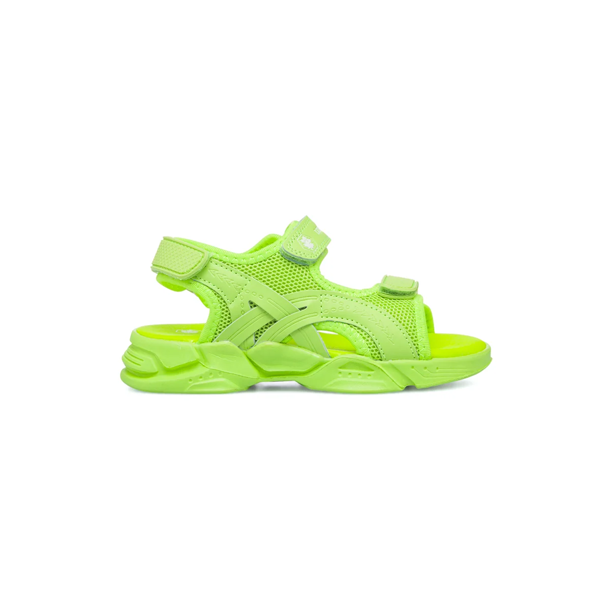 Sandali verde fluo da bambino Lumberjack Rex