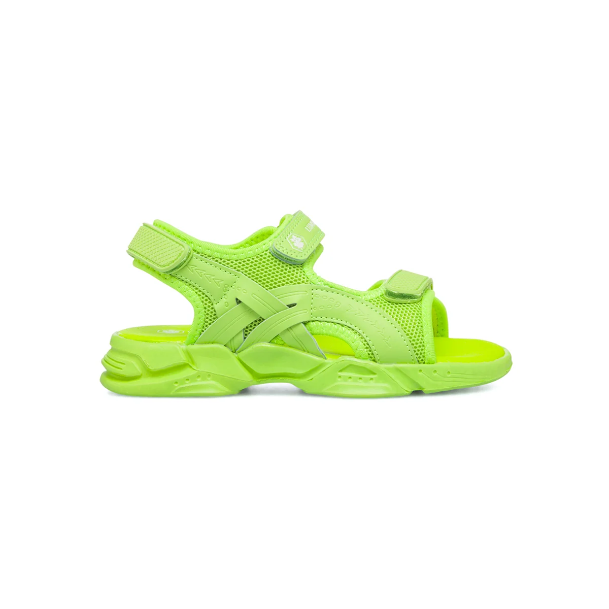 Sandali verde fluo da bambino Lumberjack Rex