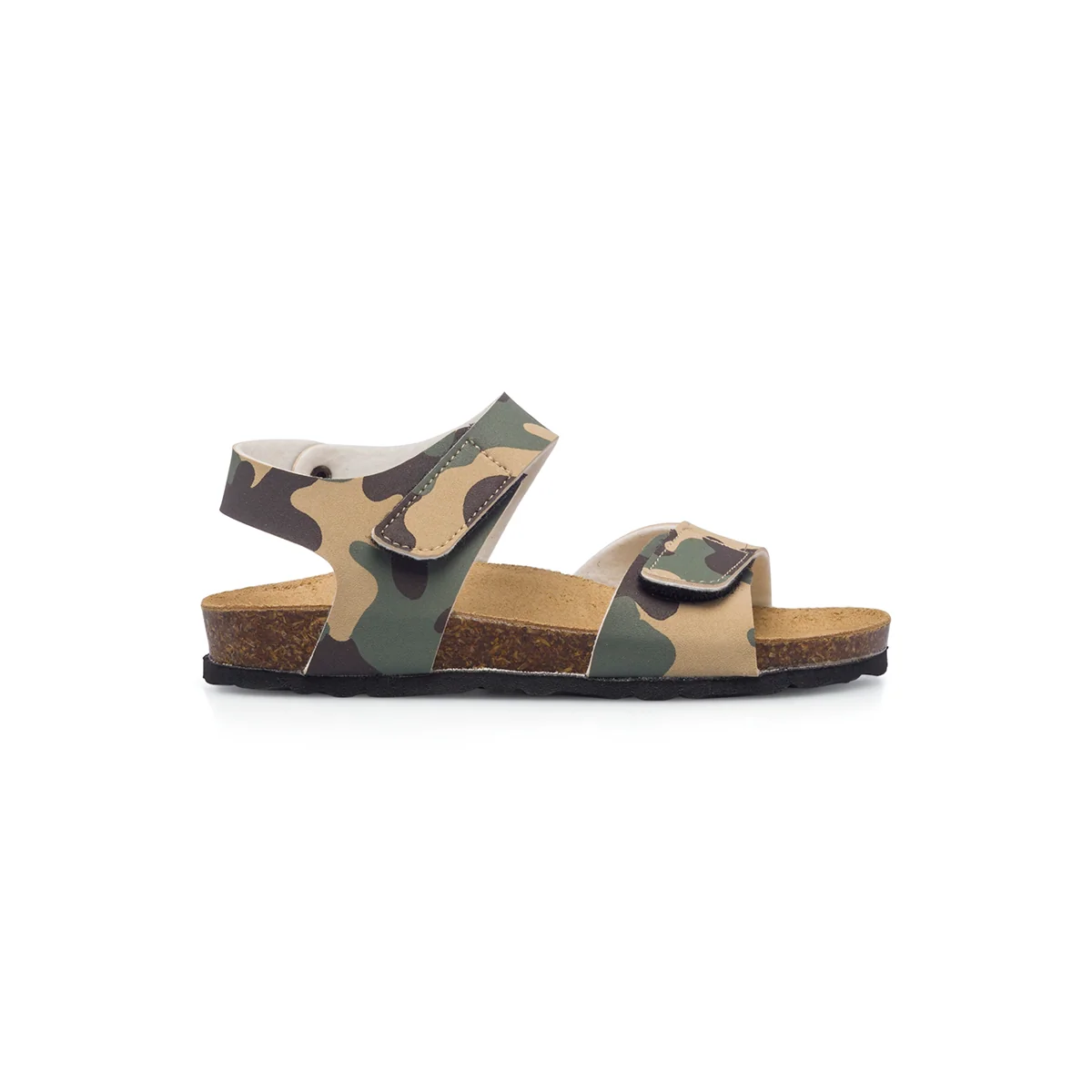 Sandali verde militare camouflage da bambino Weep & Smile