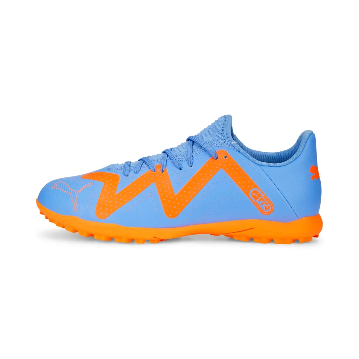Scarpe da calcetto blu e arancioni da uomo Puma Future Play TT