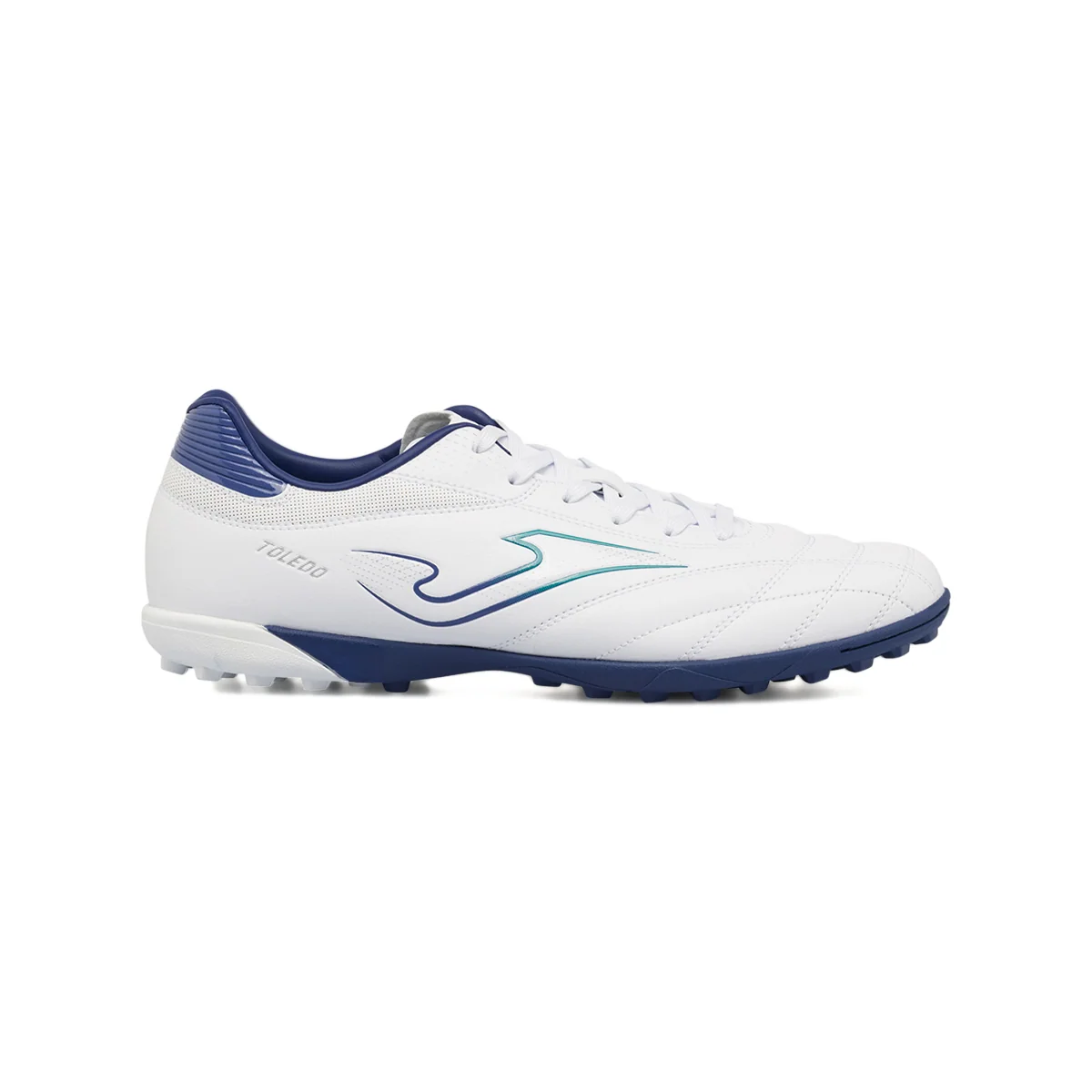 Scarpe da Calcetto Uomo bianche e blu TF per Erba Sintetica Joma