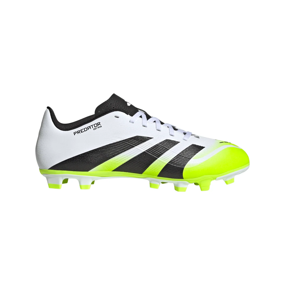 Scarpe da Calcio bianche e gialle da Uomo adidas Predator Club FG/MG