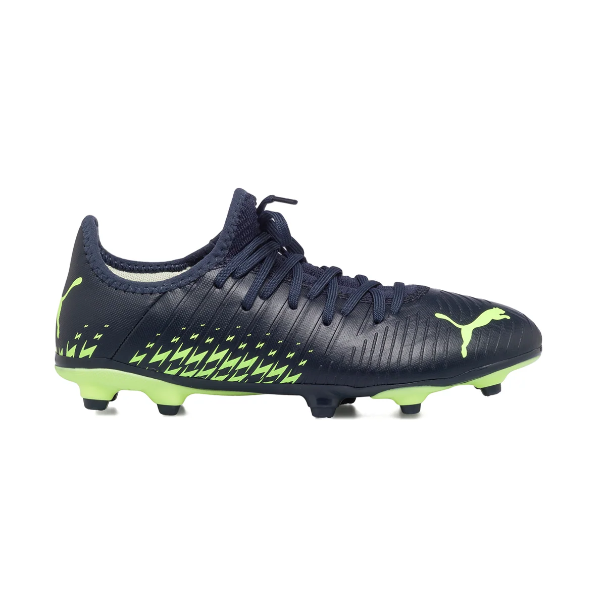 Scarpe da calcio blu da ragazzo Puma FUTURE Z 4.4 FG/AG Jr