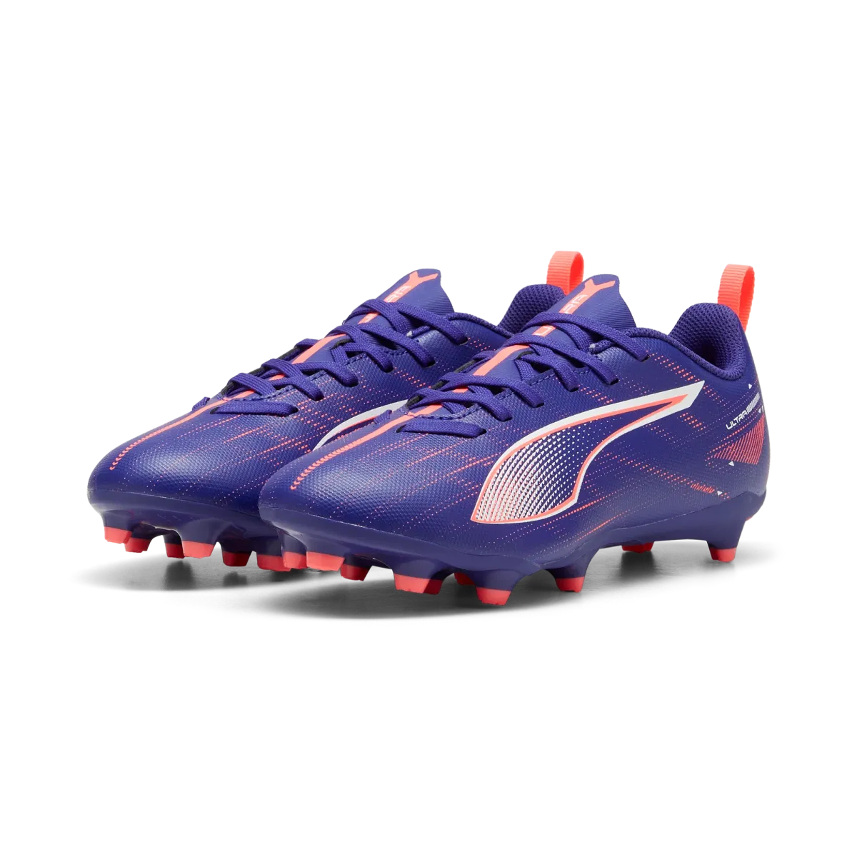 Scarpe da calcio da ragazzo viola Puma Ultra 5