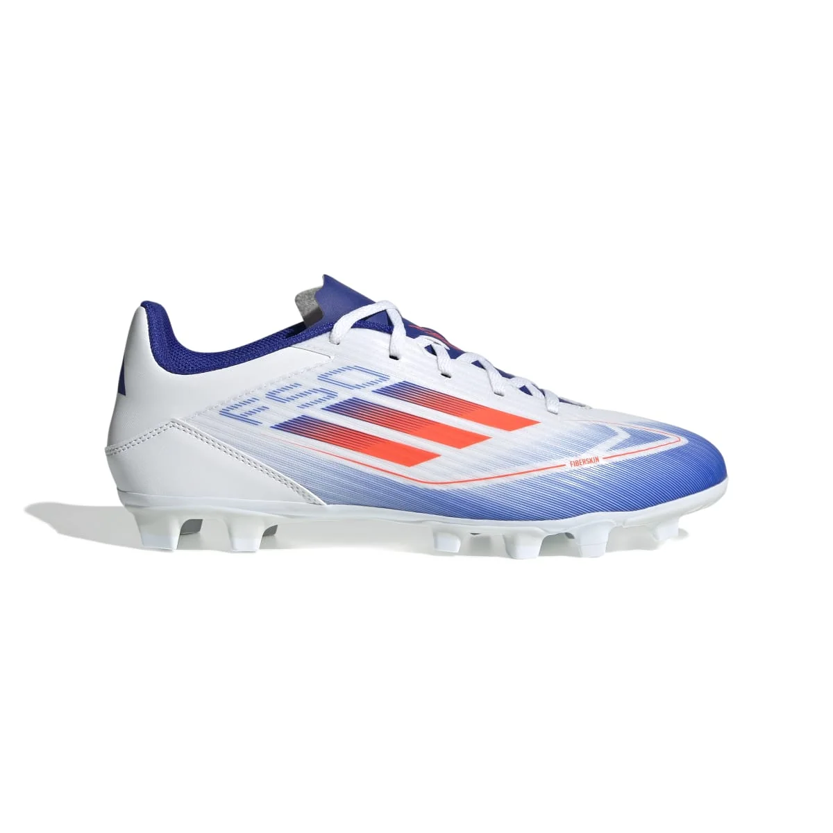 Scarpe da calcio da uomo bianche per superfici flessibili adidas F50 Club FxG