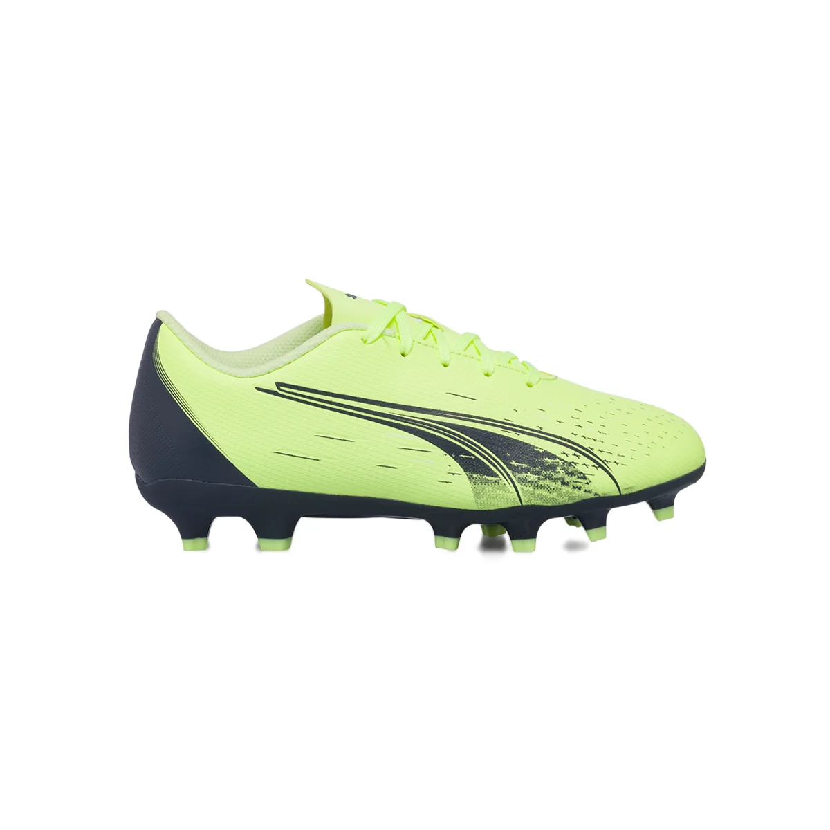 Scarpe da calcio giallo fluo da bambino Puma ULTRA PLAY FG/AG Jr
