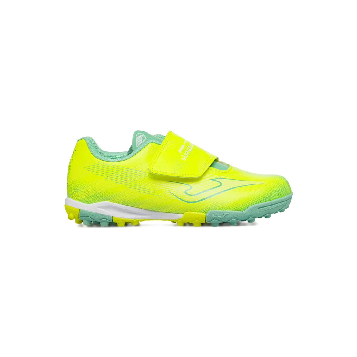 Scarpe da calcio multitacchetto Bambino gialle TURF Joma Supercopa