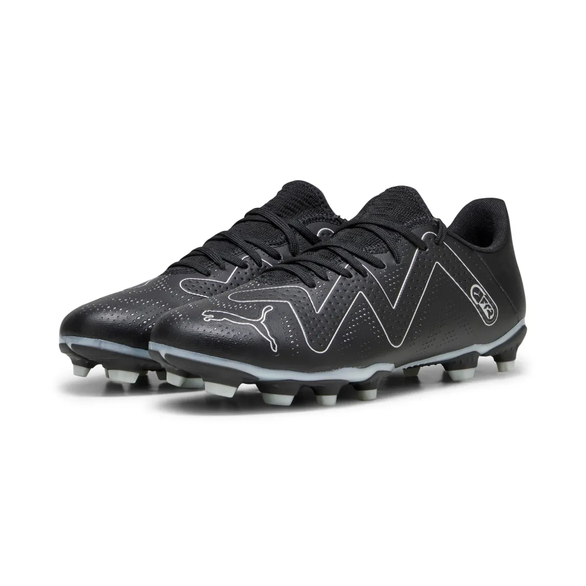 Scarpe da calcio nere per terreni duri da uomo Puma Future Play FG/AG