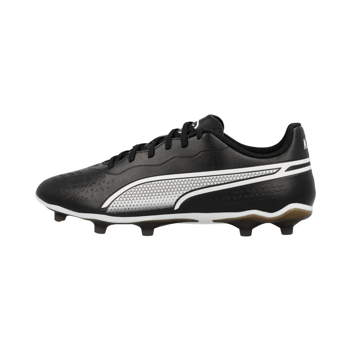 Scarpe da calcio per terreni duri nere da uomo Puma King Match FG/AG