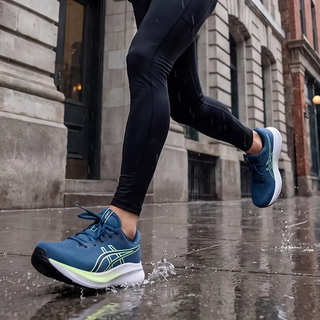 Scarpe da corsa leggere blu da Uomo con tecnologia Asics Gel-Excite 11