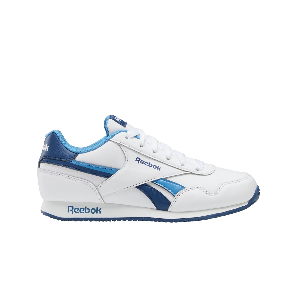 Scarpe da ginnastica bianche con dettagli blu Reebok Royal Classic Jogger 3