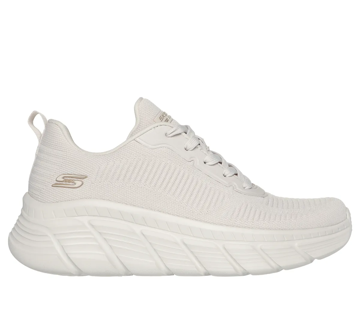 Scarpe da Ginnastica bianche da Donna con maxi-suola Skechers Bobs B Flex