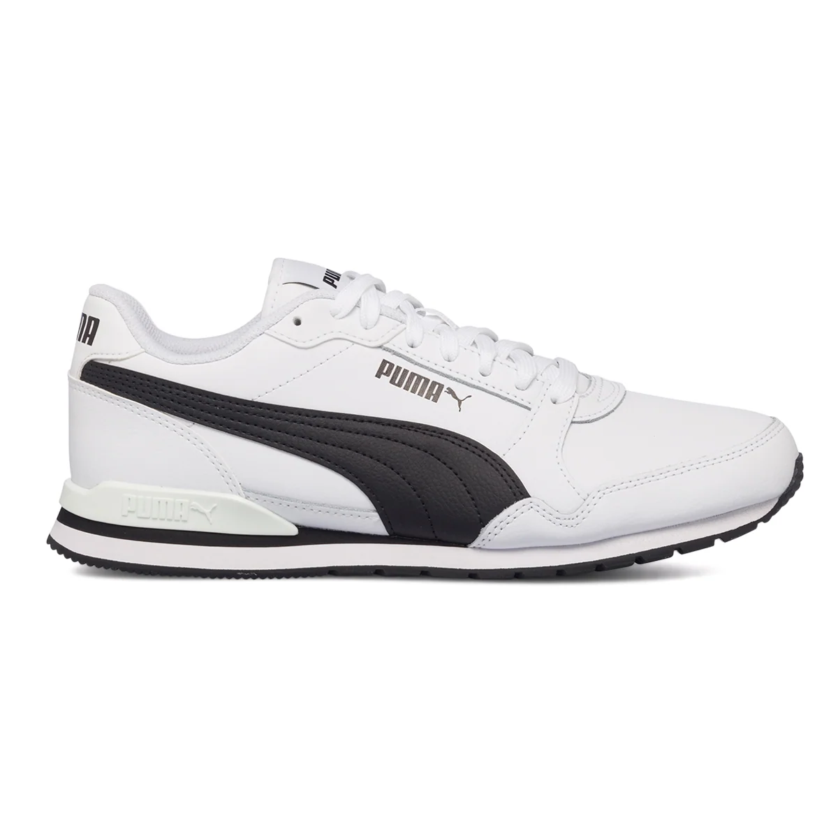 Scarpe da ginnastica bianche da uomo con logo laterale Puma ST Runner v3 L
