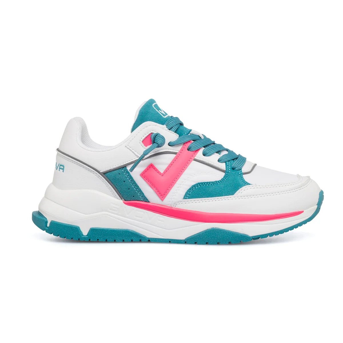 Scarpe da ginnastica bianche e blu da donna Givova