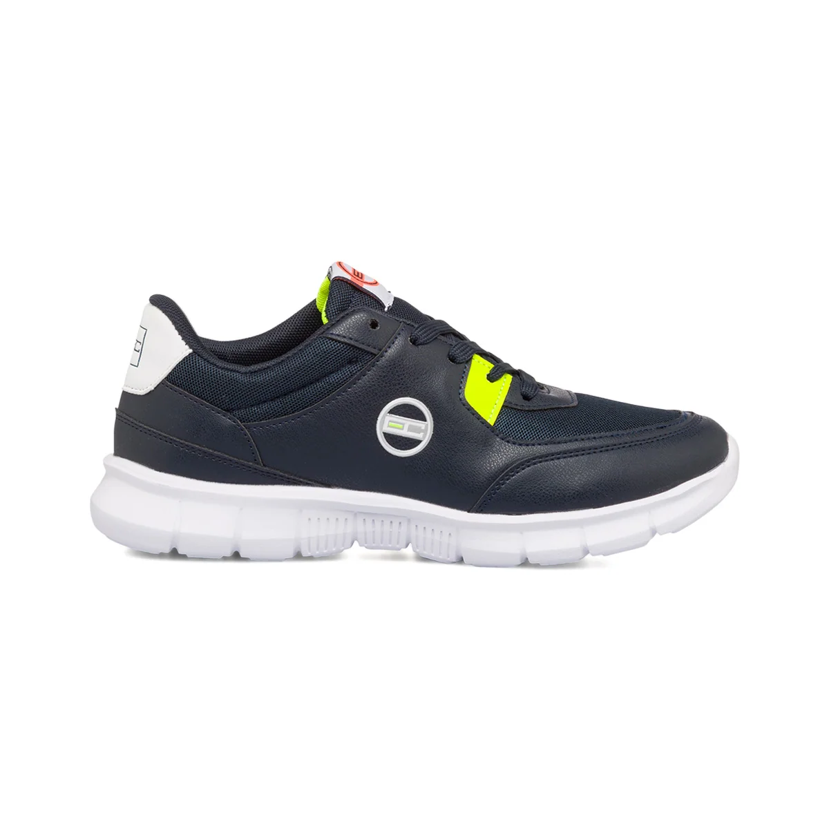 Scarpe da ginnastica blu da ragazzo con logo laterale Enrico Coveri