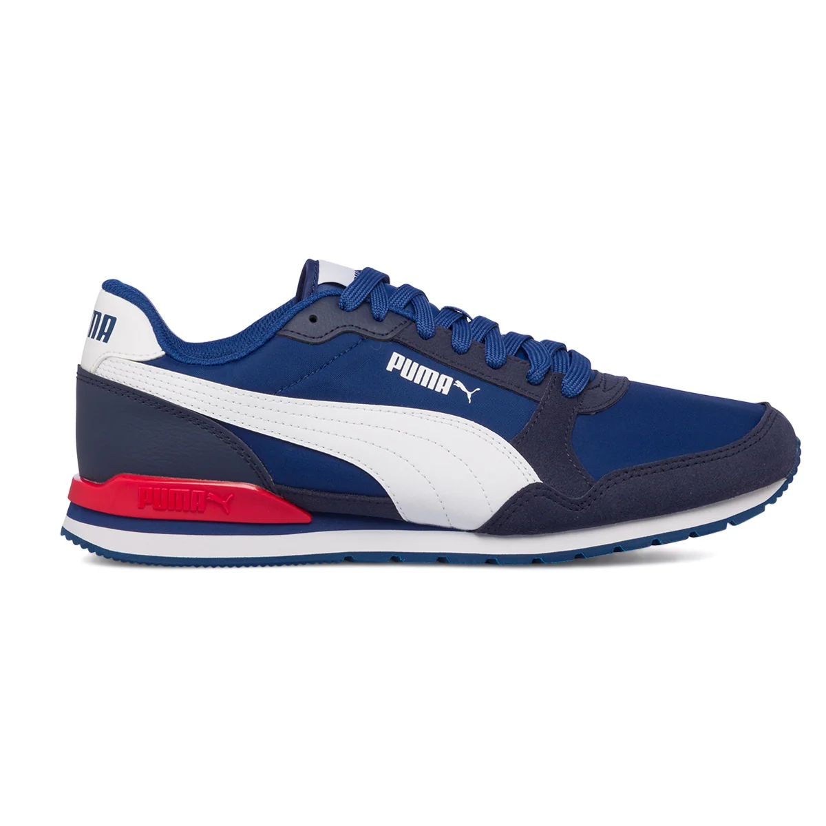 Scarpe da ginnastica blu da uomo con logo laterale Puma ST Runner v3 NL