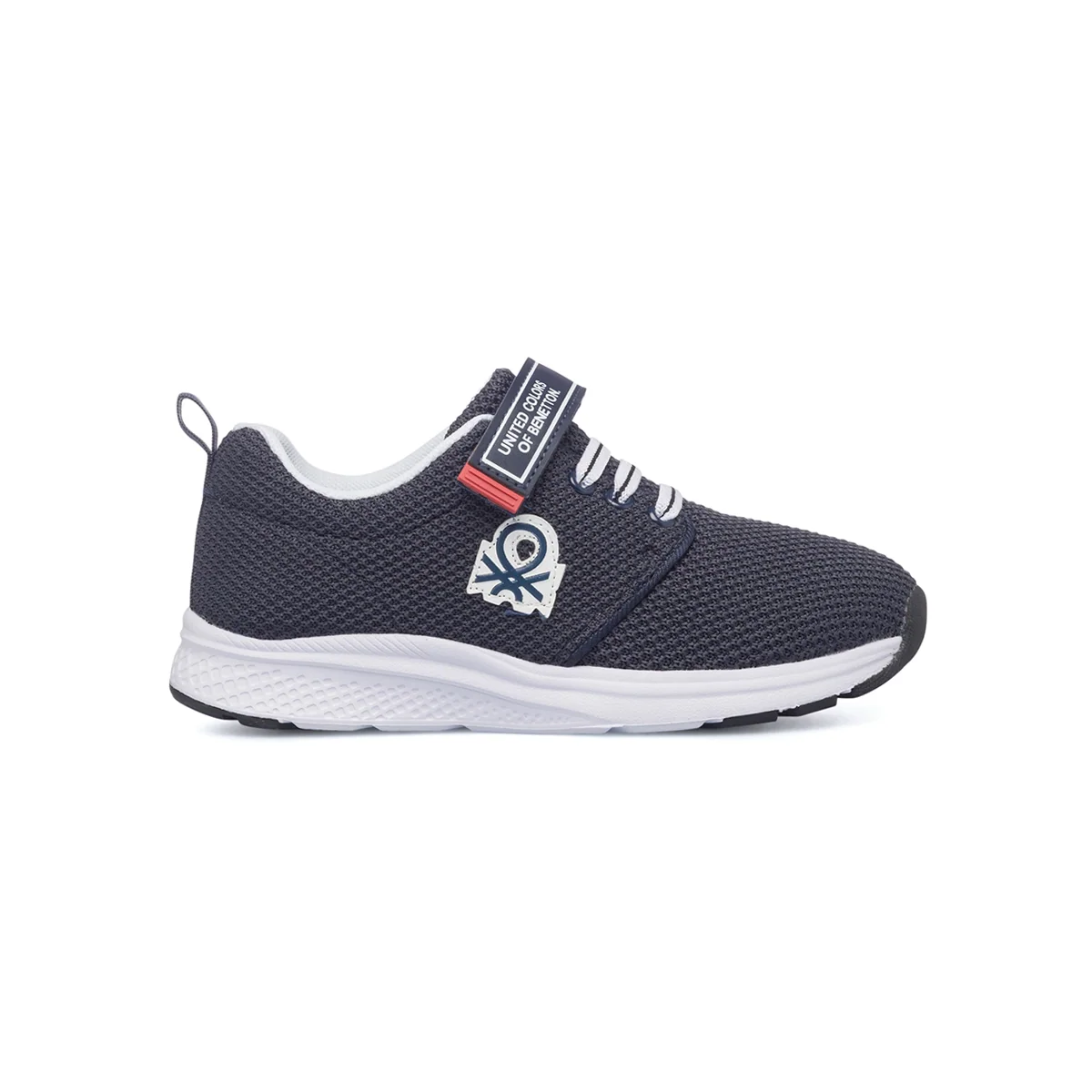 Scarpe da ginnastica blu in mesh da bambino Benetton Pepper