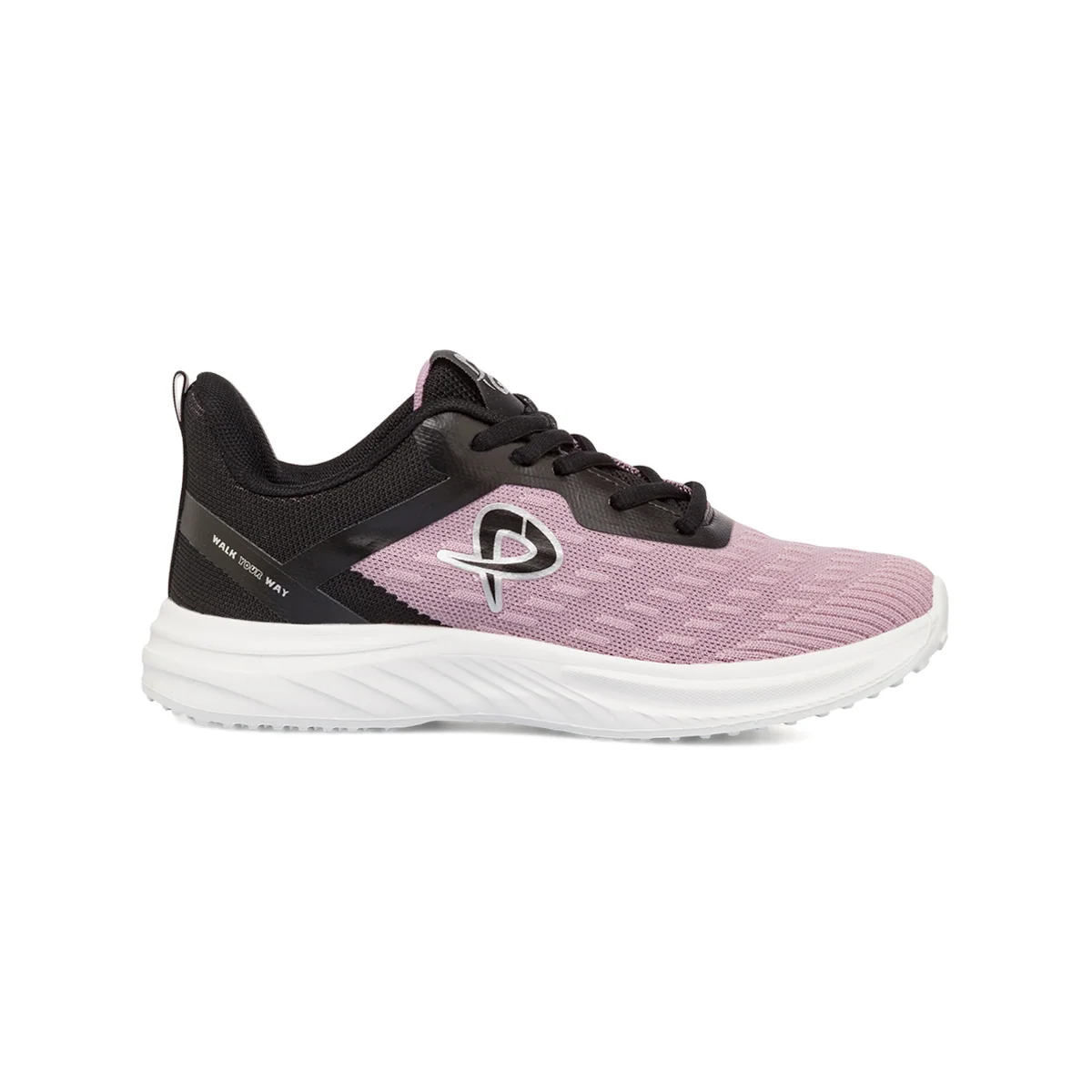 Scarpe da ginnastica da donna lilla e nere P Go