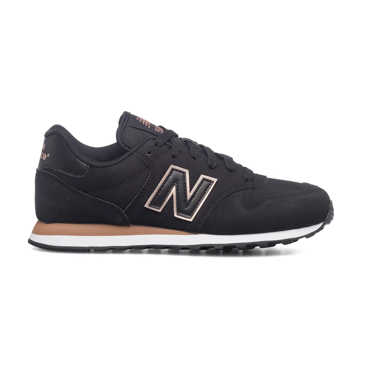 Scarpe da ginnastica nere da donna con logo laterale New Balance 500
