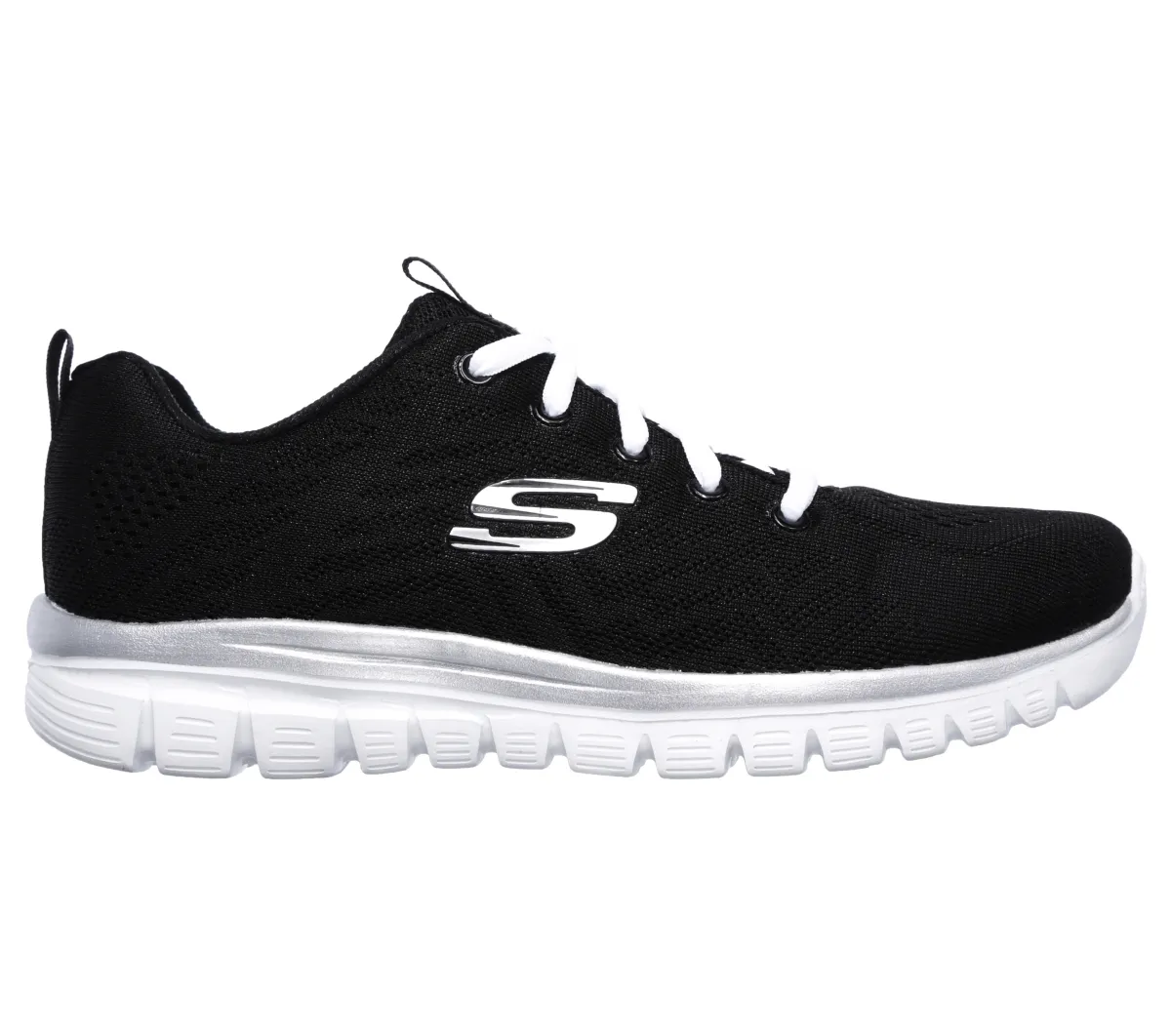 Scarpe da Ginnastica nere da Donna con Memory Foam Skechers Graceful