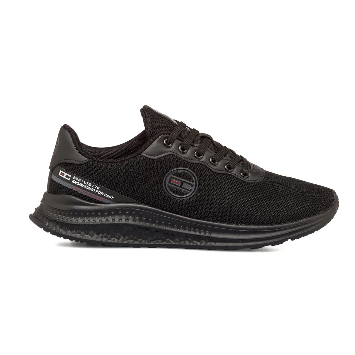 Scarpe da ginnastica nere da uomo in tessuto mesh Enrico Coveri Powell