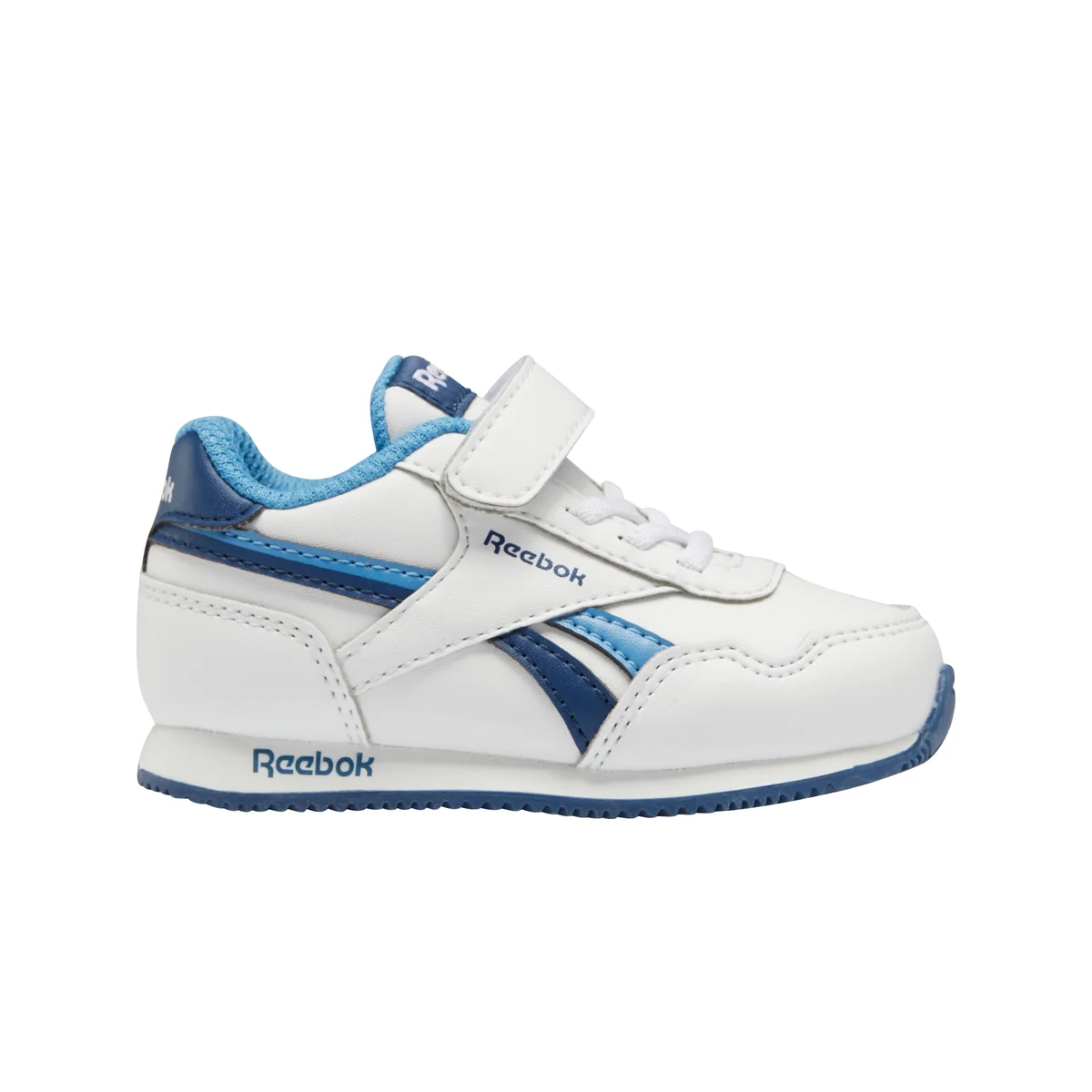 Scarpe da ginnastica primi passi con dettagli blu Reebok Royal Classic Jogger 3