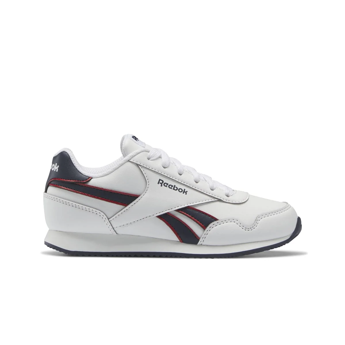 Scarpe da ginnnastica bianche da ragazzo Reebok Royal Classic Jogger 3.0