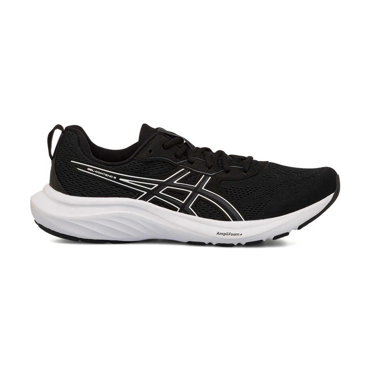 Scarpe da running nere da Uomo con logo Asics Gel-Contend 9