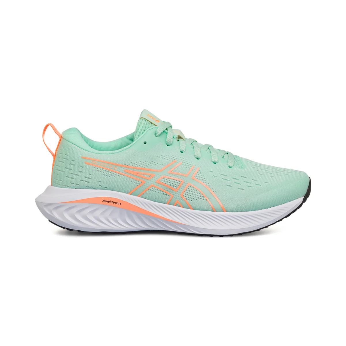 Scarpe da running verde menta da donna con tecnologia AMPLIFOAM PLUS Asics Gel-Excite 10