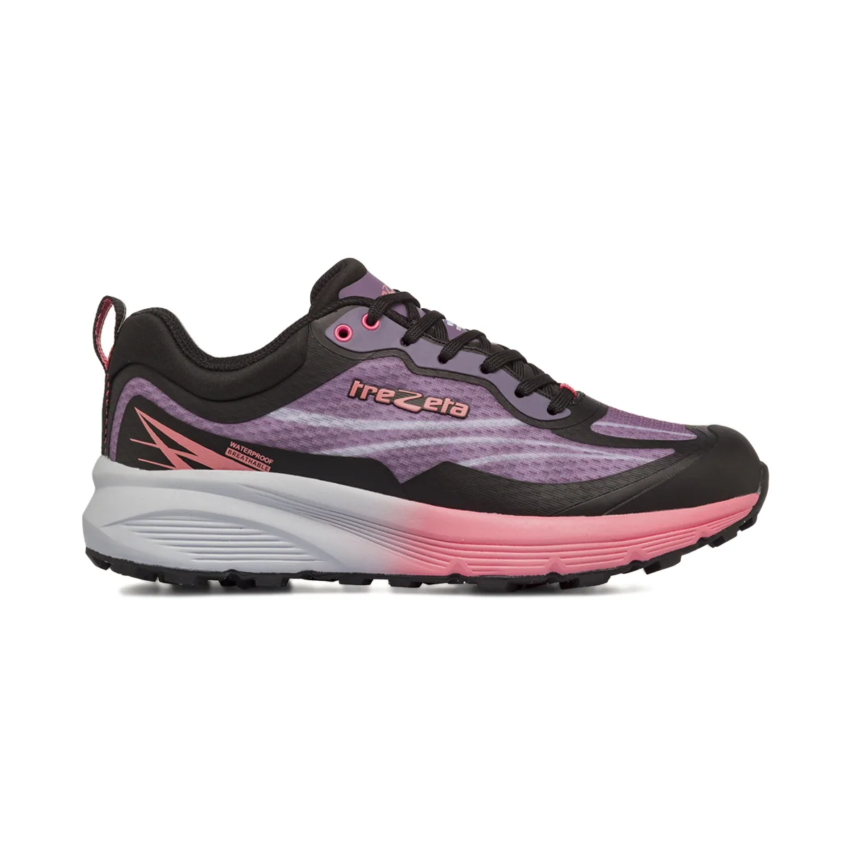 Scarpe da Trail Running Donna viola impermeabili Trezeta