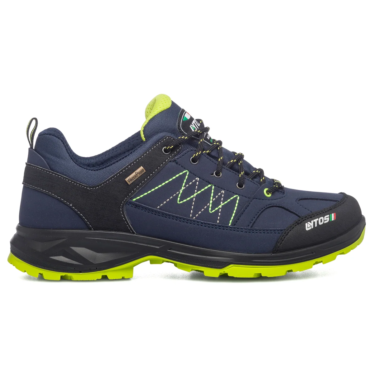Scarpe da trekking blu in tessuto waterproof Lytos Plus Duo Low