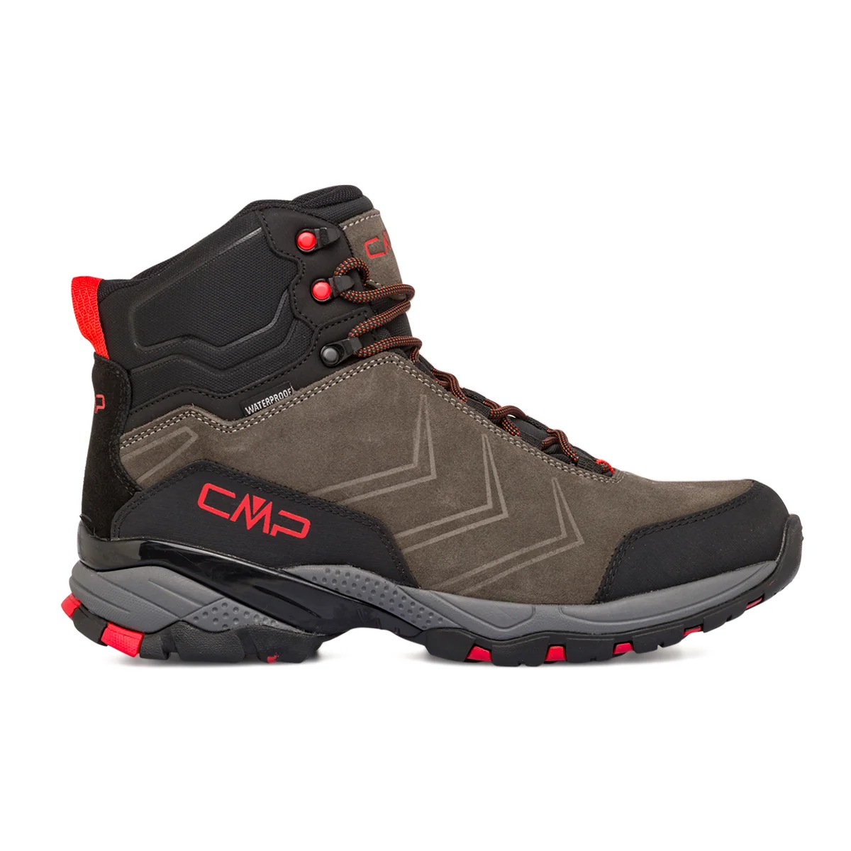 Scarpe da trekking da Uomo in Pelle scamosciata Marroni CMP Melnick
