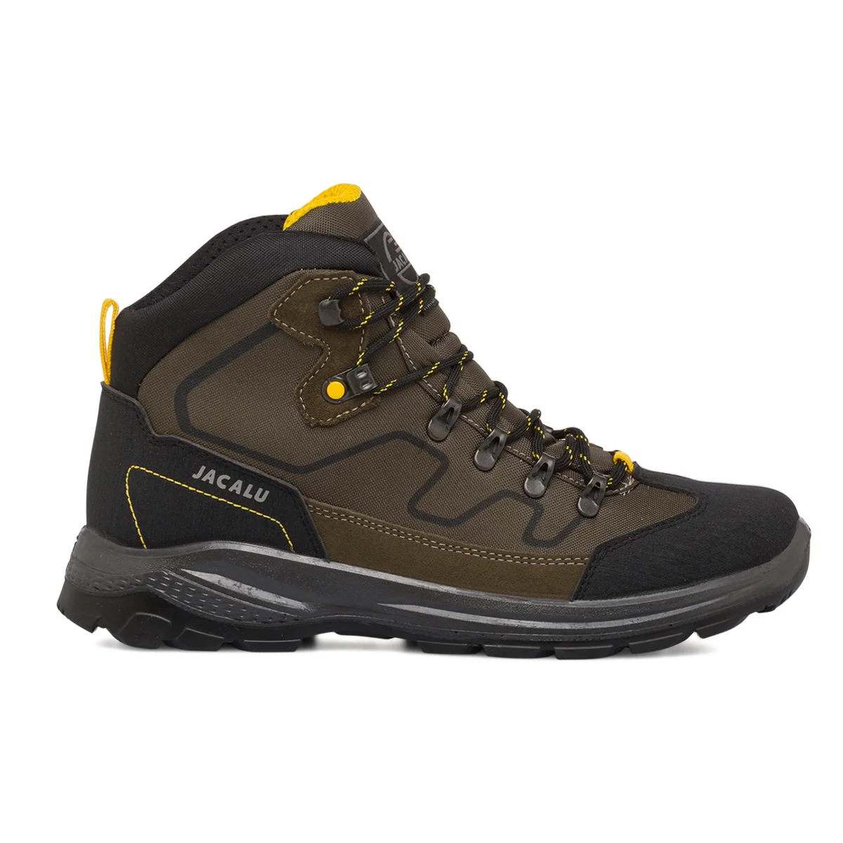 Scarpe da Trekking Marroni da Uomo con logo Jacalu
