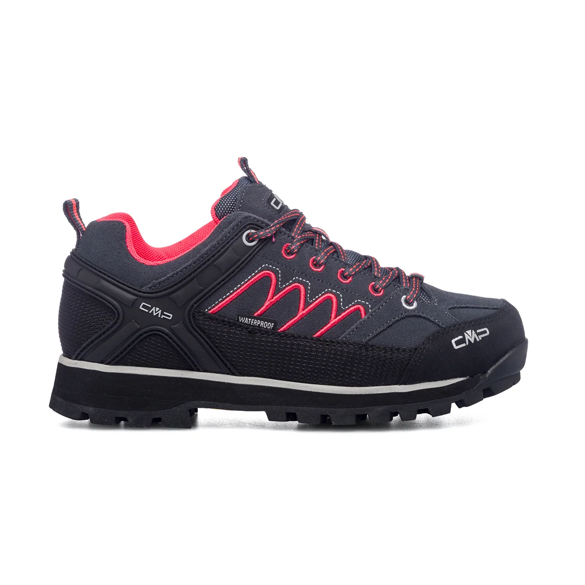 Scarpe da trekking nere in tessuto waterproof CMP Moon Low
