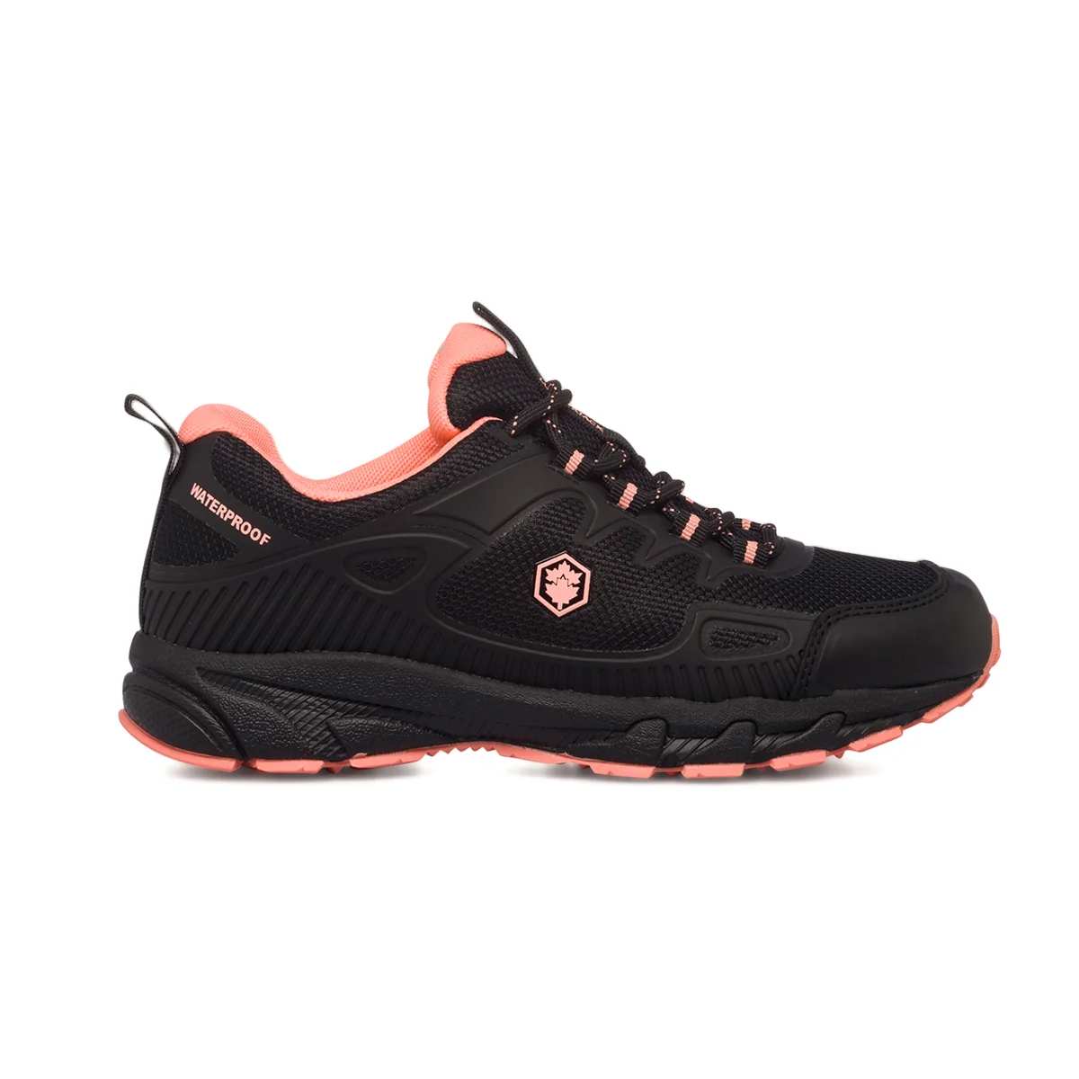 Scarpe da trekking waterproof nere da donna Lumberjack Electric