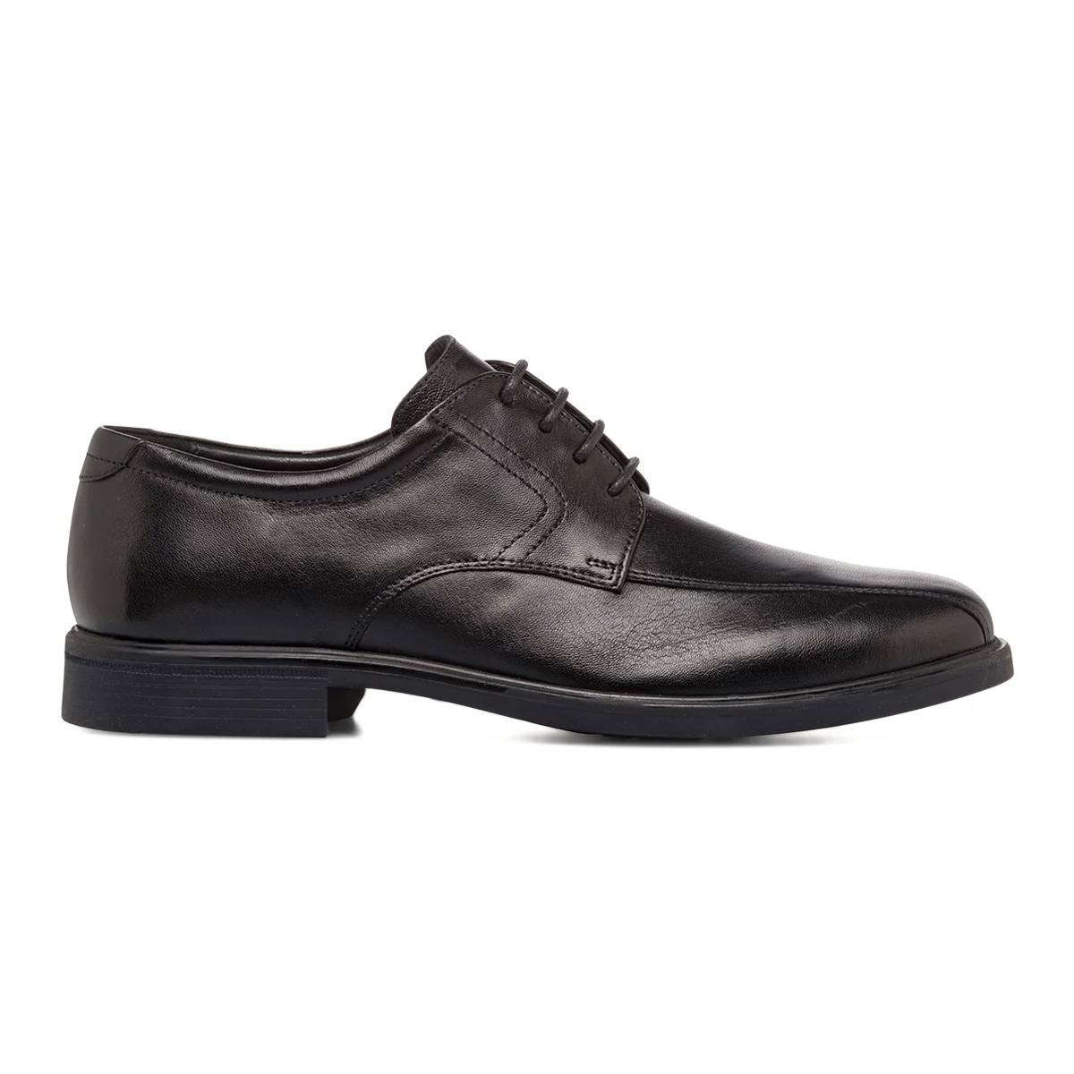 Scarpe Eleganti da Uomo Nere in Pelle con Allacciatura Derby La Cuoieria