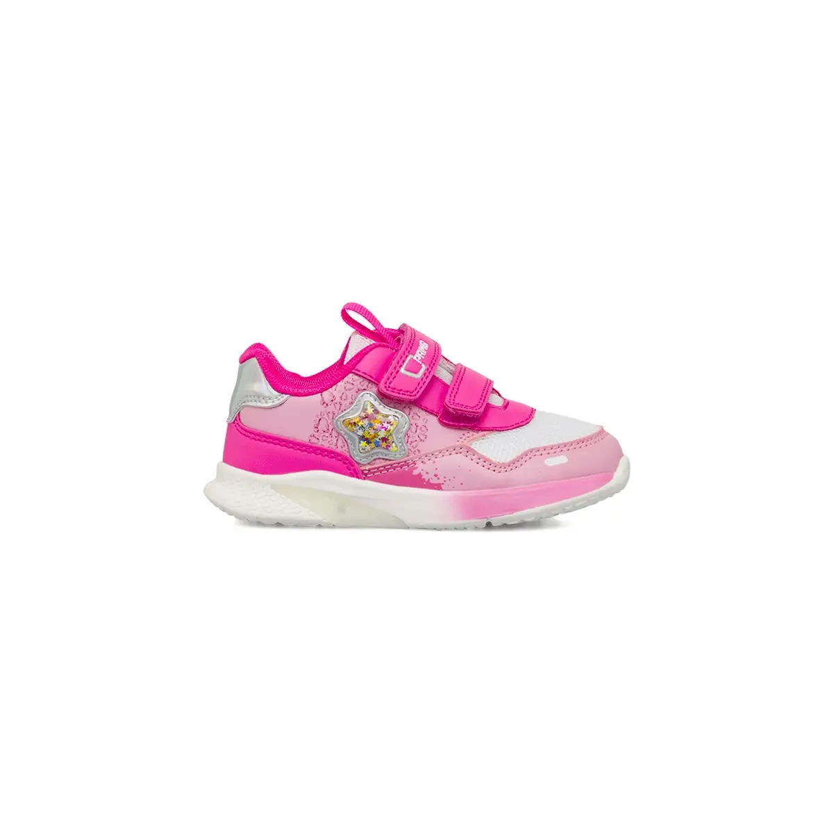 Scarpe Primi passi rosa da Bambina con stella glitter e strappi Primigi