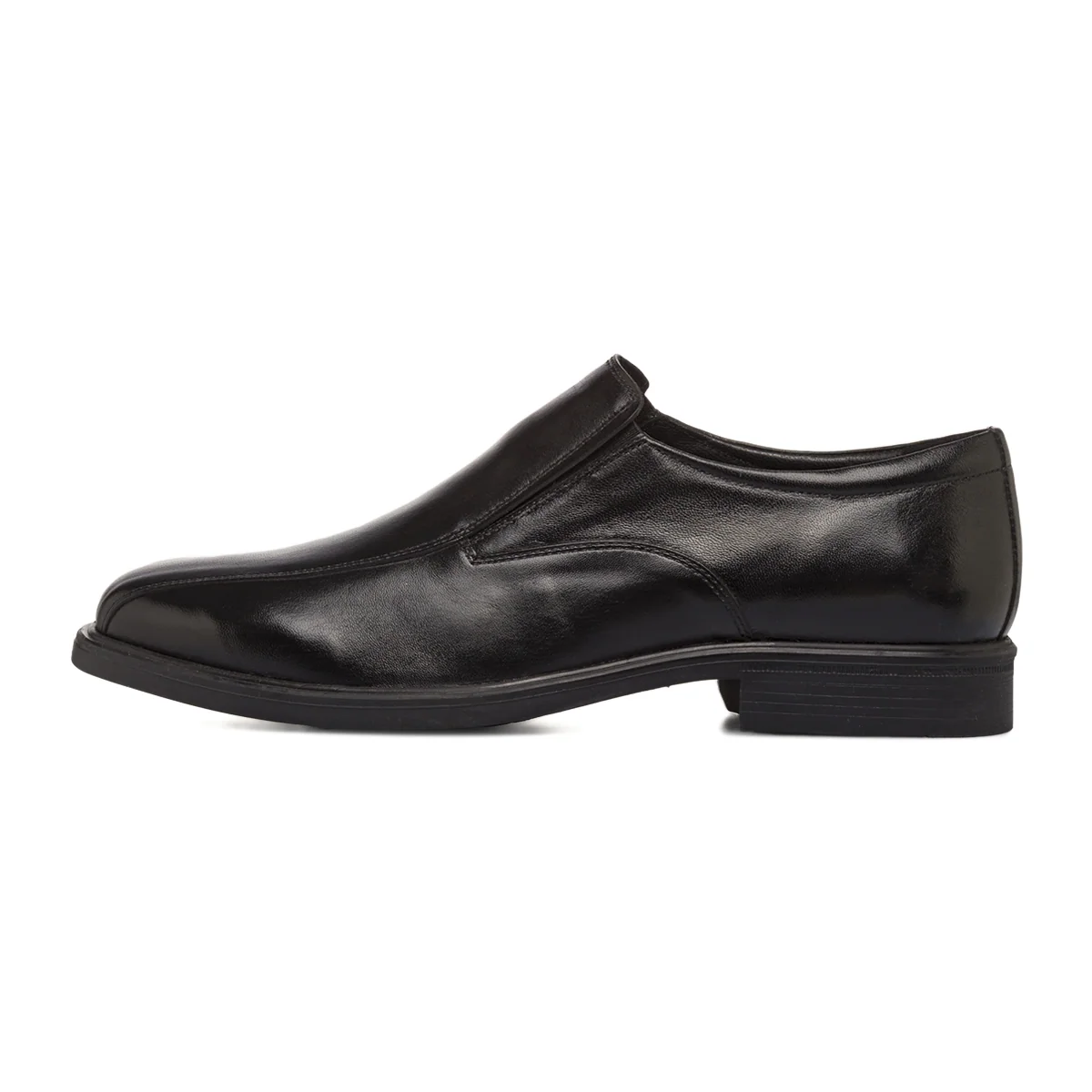 Scarpe slip-on classiche nere da Uomo in pelle La Cuoieria