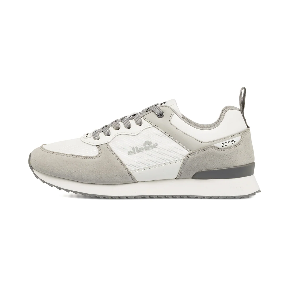 Scarpe sportive da Uomo bianche con effetto scamosciato Ellesse