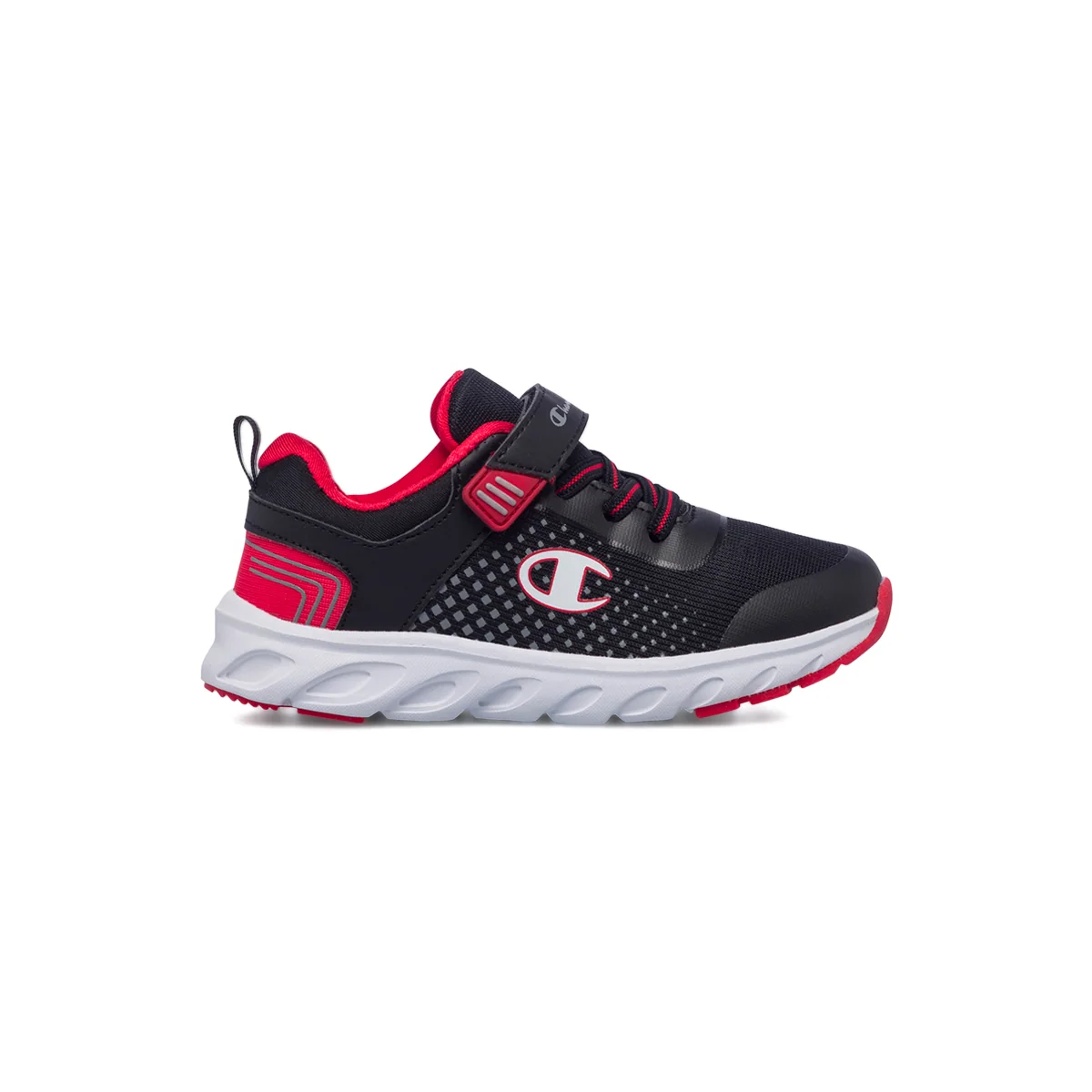 Scarpe sportive nere da bambino Champion Buzz B Ps