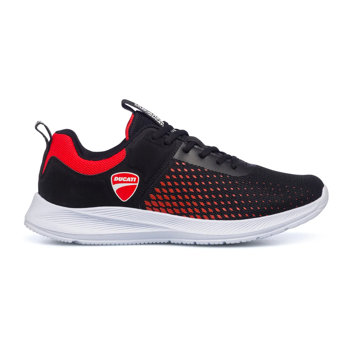 Scarpe sportive nere da uomo con logo World Ducati Week 2022