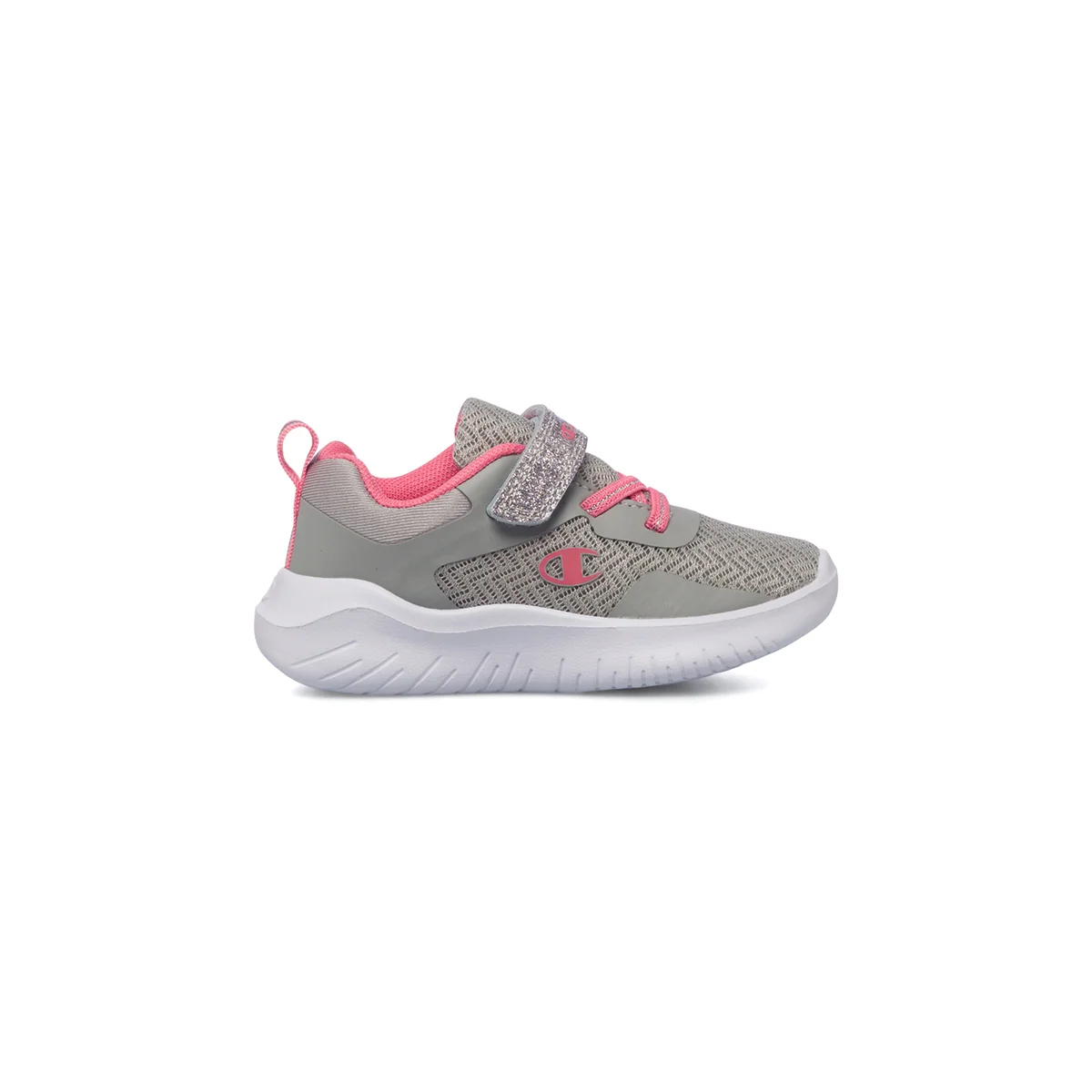 Scarpe sportive primi passi grigie da bambina Champion Softy Evolve G Td