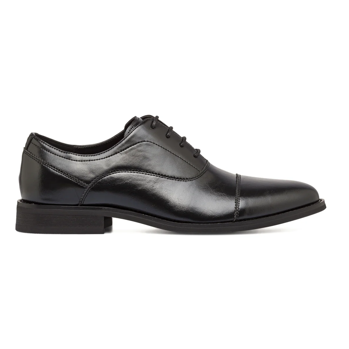 Scarpe stringate classiche da Uomo nere modello Oxford Pierre Cardin