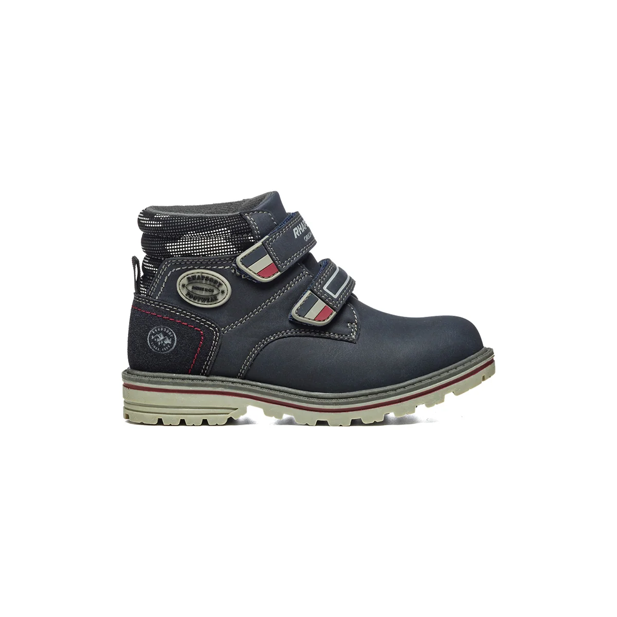 Scarponcini blu navy con colletto imbottito Rapsody