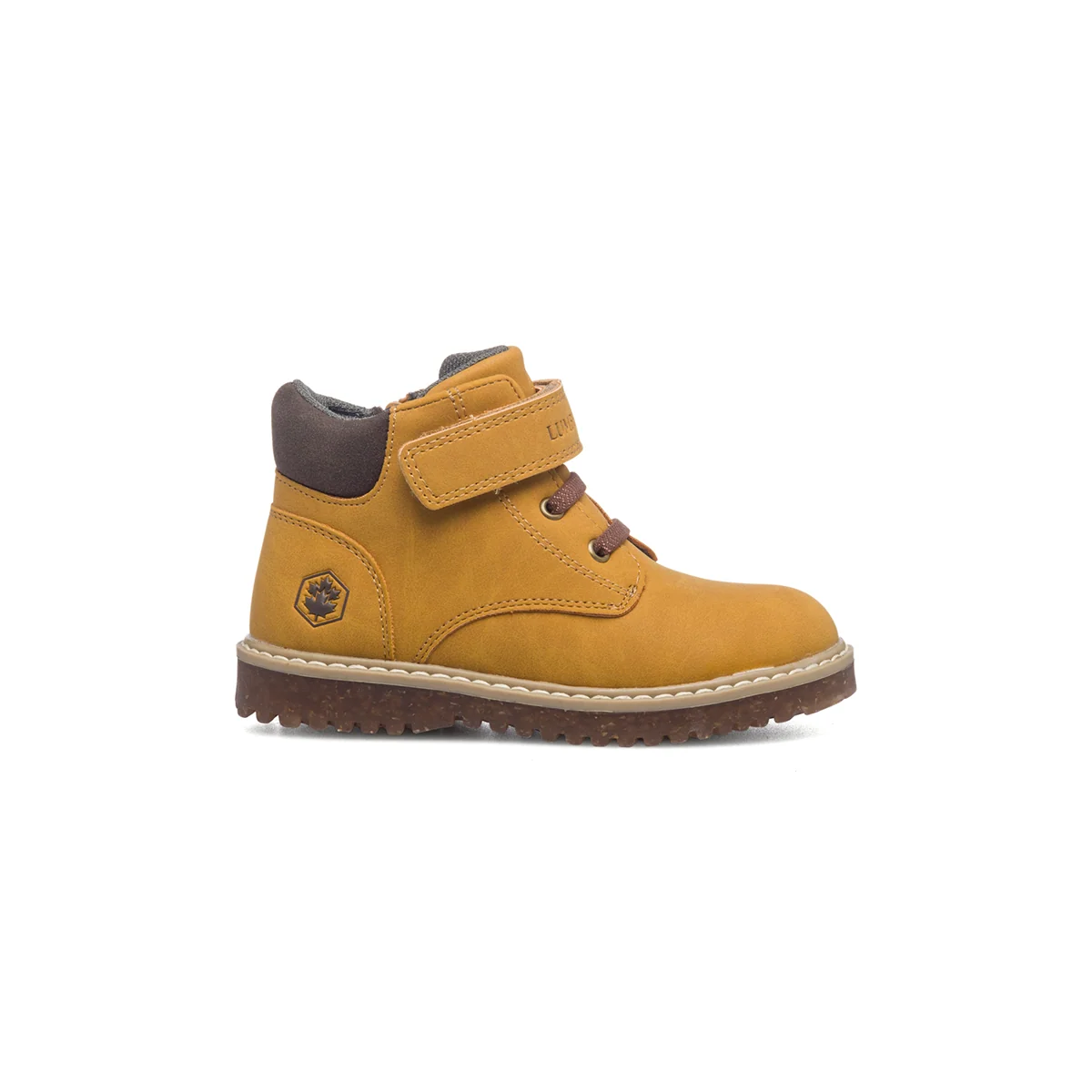 Scarponcini ocra da bambino Lumberjack Timon