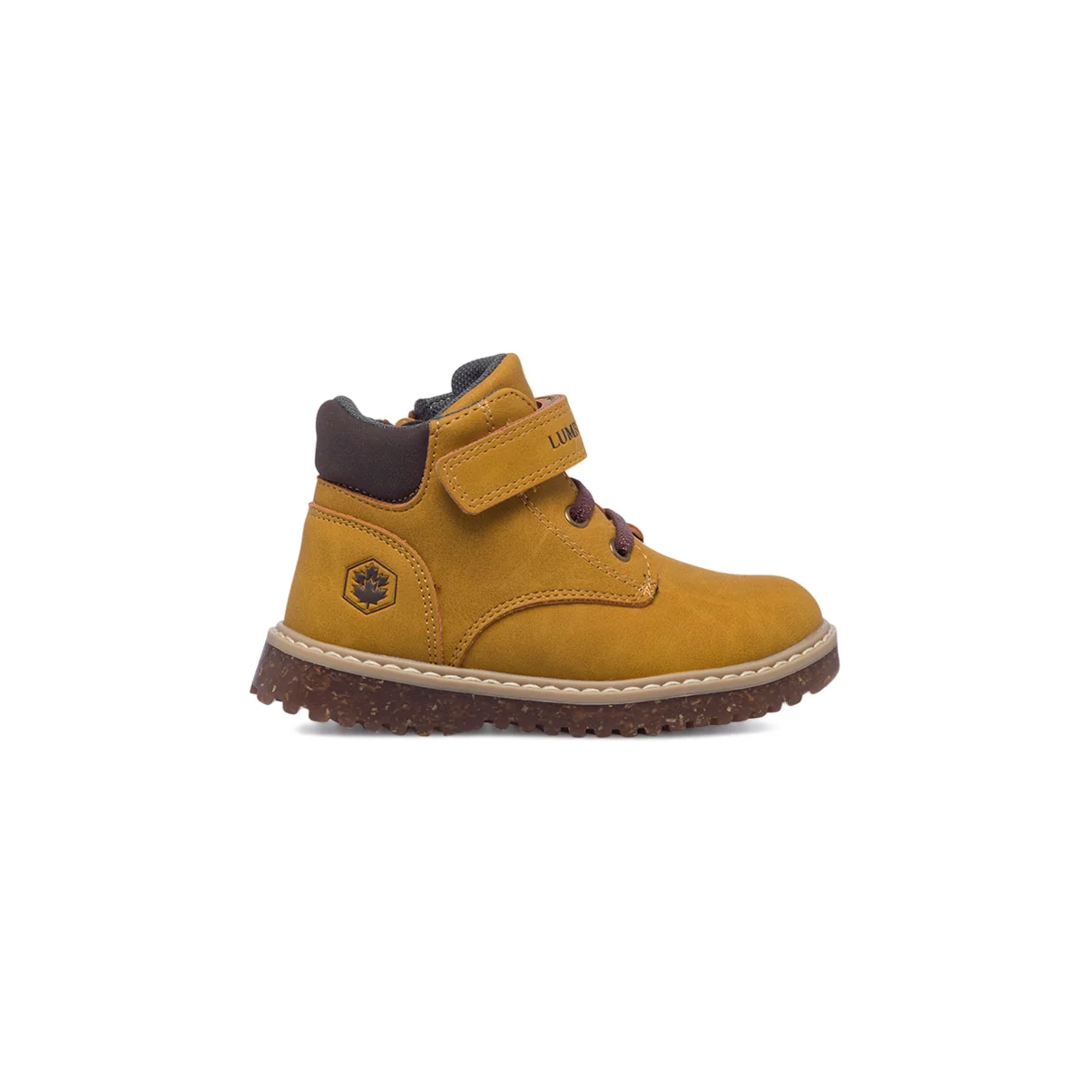 Scarponcini primi passi ocra da bambino Lumberjack Timon