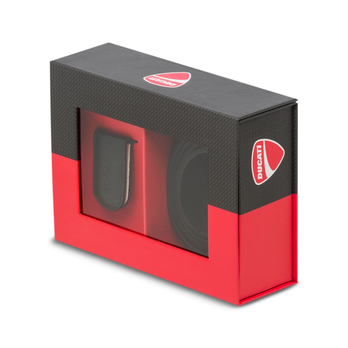 Set regalo con cintura e fermasoldi Ducati