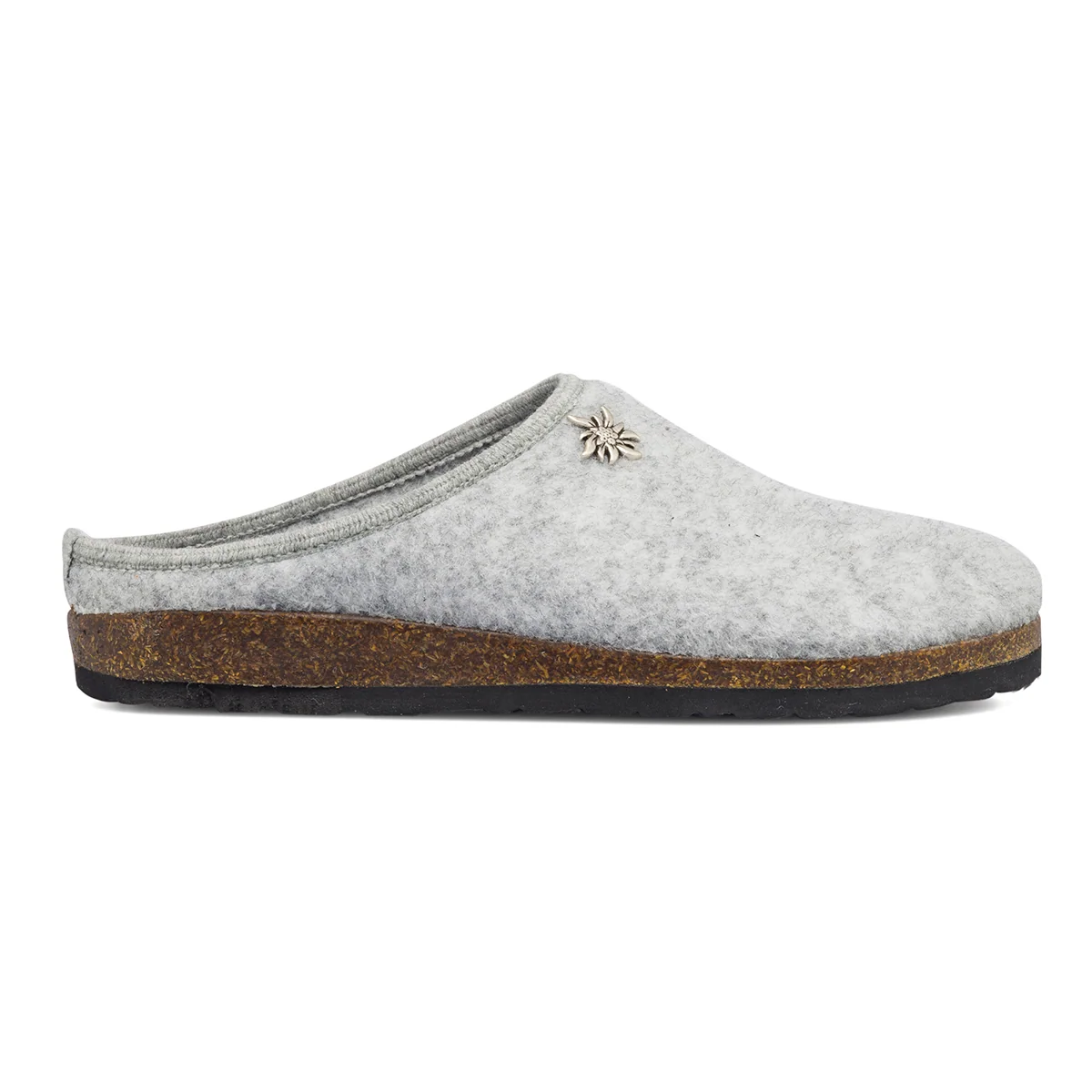 Set regalo con pantofole grigie da uomo Gextop